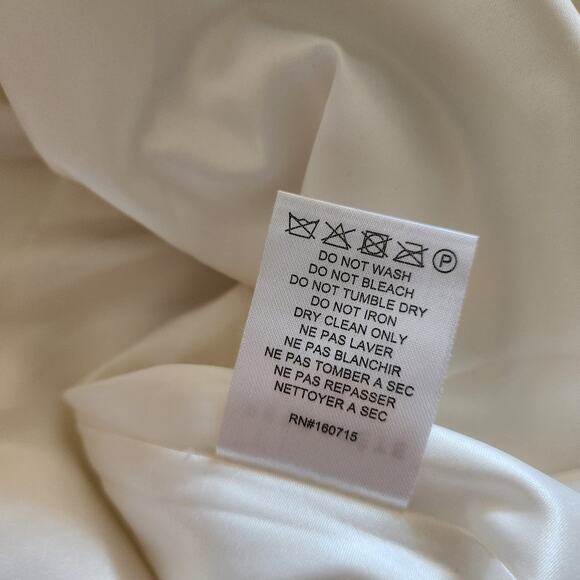 Retrofete Marcia Dress in White Size Medium Sleeveless Maxi Slip NWT - Picture 14 of 15